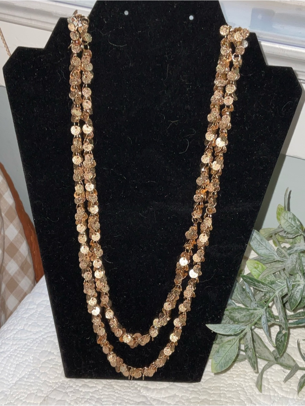 Soft Surroundings Beautiful Gold Necklace